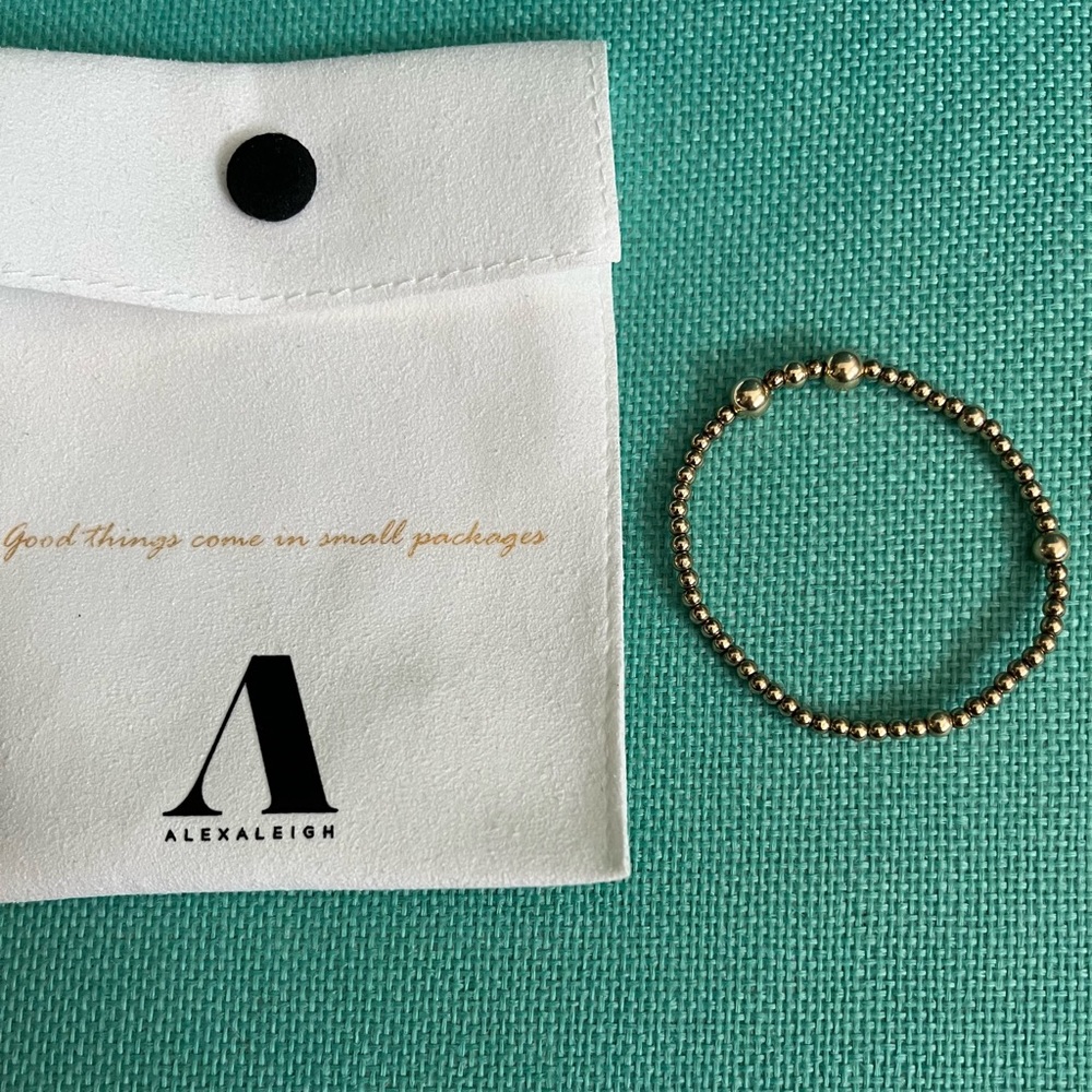 Alexa Leigh Gold Filled Multi Ball Bracelet